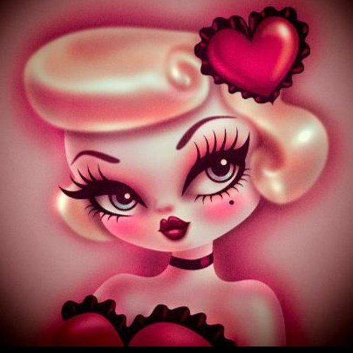 Fluff es una línea de accesorios y ropa que combinan la moda retro, Art Deco y Pinup. Creada por la artista Claudette Barjoud, inspirada en los años 1950.