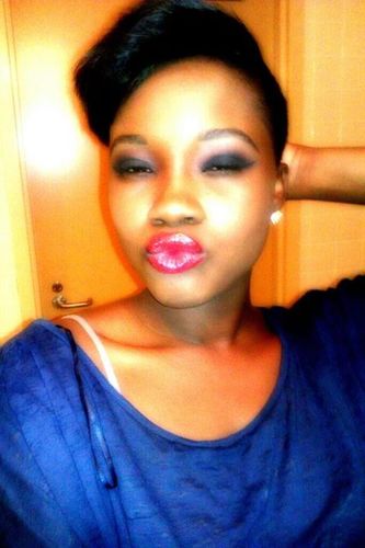 #23 Beautiful,  Sitting Pretty... Gods Greatest Gift to man  is a beautiful chocolate dark skin CHICK!!!