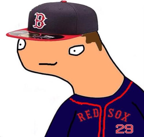 Leff feldier on teh red soxs | parody acc not associated with the Red Sox PLOT TWIST AM ON TEH RED SOKS AND DUNT HAEV AN BEERD OK