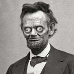 My uncle is really old and he says weird stuff so sometimes I tweet it    (he thinks I should say he looks like Lincoln. I will not because he doesn't)