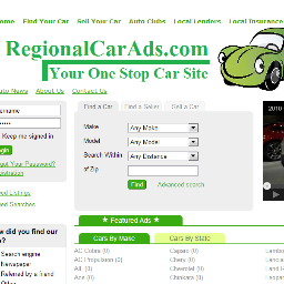 regionalcarads's profile picture. Regionalcarads is an automobile classifieds website that allows private users to post their cars for sale for free