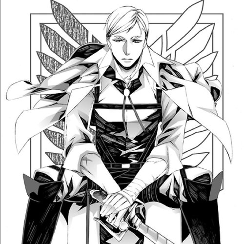 I am Erwin Smith. 13th Commander of the Scouting Legion. I will sacrifice my men if that is what it takes to ensure a brighter future for mankind. [SNKRP]