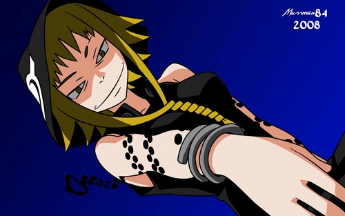 I'm Medusa, witch of snakes. my son is Crona. Don't get me angry, or u will be sorry, ill put my snakes inside you're body, and ill make them kill you!