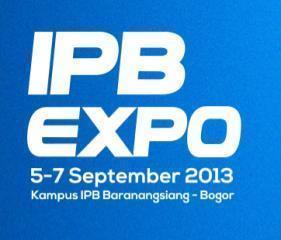 Untuk sosialisasi IPB Expo2013 tgl 5-7 Sept 2013