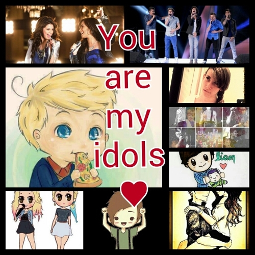 Notre passions : Les One Direction , Cher Lloyd , Little Mix , Justin Bieber ...........
Les tiens aussi , ben rejoion nous :) 

P&M