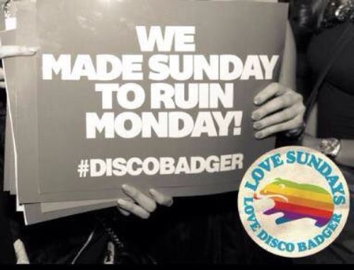 @WrkHardPIayHard - PR for Disco Badger Sundays at Bamboo Nightclub! Just TWEET or DM for Guestlist! x