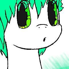 My mane is green... I think it's algae