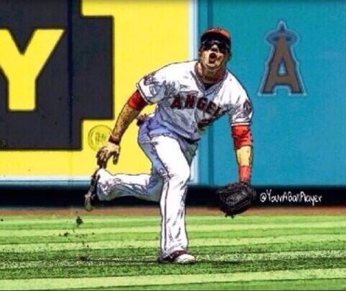 Tweeting the day in a life of a centerfielder
