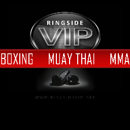 RingsideVIP's profile picture. BOXING   *   MUAY THAI   *   MMA