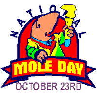 Mole Day (@nationalmoleday) 's Twitter Profile Photo Mole Day (@nationalmoleday) 's Twitter Profile Photo