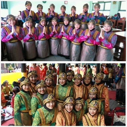 We are dancer of Traditional Ratoeh Jaroe Dance from SMP Negeri 6 Tangerang Selatan\m/