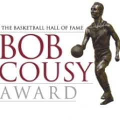 The Bob Cousy Award is given to the top collegiate male basketball point guard annually spanning across all divisions within the game.