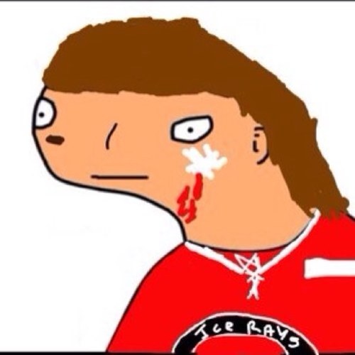 I play hokey a rap. Livin te drem