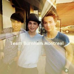TeamBurnhamMTL's profile picture. Team Burnham Montreal here welcome! Make sure to follow @Burnham, @MusicMamaB, @LilyBurnham @TeamBURNHAM and @C_P_Andre_B :)