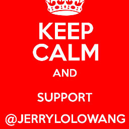 We're NOT FANS, BUT FRIENDS of @jerrylolowang. Come on support & share it's all about Jerry Lolowang.