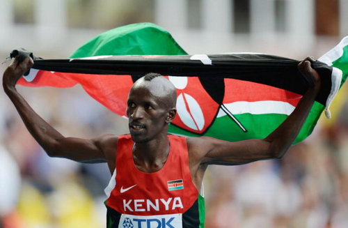 Double Olympic champion, and Triple World Champion in the 3000mSC #teamkenya