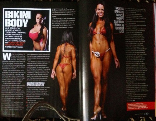 IFFB pro Olympian, 2x miss universe, British champ. Elite Personal Trainer, Sports model, Director Beefs & Babes Gym, Flex column girl. Bsc hons
