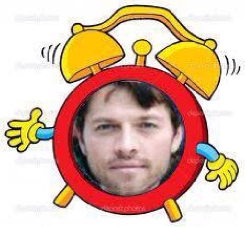 Supernatural is on -- Beep! Beep!