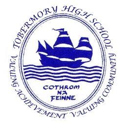Tobermory High School is a 3-18 school on the Island of Mull, Scotland. We, the Parent Council, aim to support our school, staff, pupils and parents/carers.