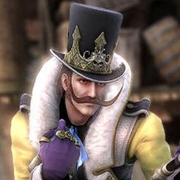 Le Bello's weapon is his silver tongue! / Everyone in Italy's financial world has heard of the Dampierre Company! As legitimate as anything else you could find!