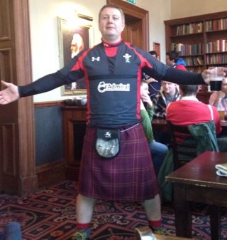 Wrexhamboyo  Andy Williams Welsh exile in the north east  , my views are my own personal views or someone else's, kind of