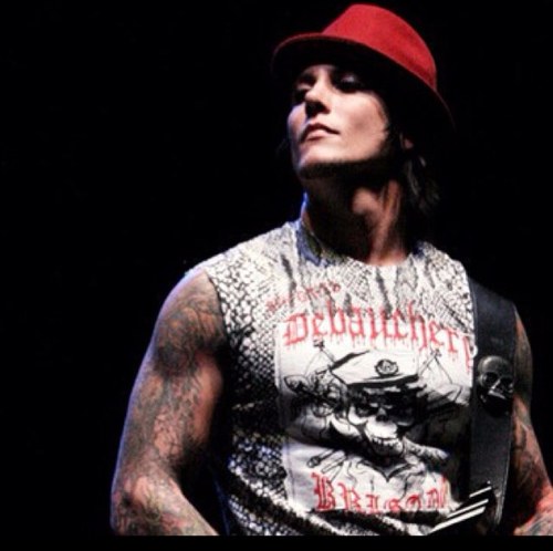 The name's Brian, most people know me as Synyster Gates. I play guitar for Avenged Sevenfold. Pink is the new black. [RP]