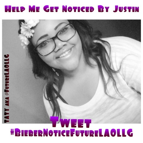 im ashley & this acc was made 2 help @FutureLAOLLG get noticed by Justin! just tweet #BieberNoticeFutureLAOLLG to @Justinbieber