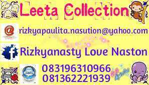 LeetaCollection's profile picture. Owned by @rizkyapaulita | NO VIA PULSA | 081362221939 | Shipping via pos/jne/tiki | payment via bank mandiri syariah | Happy Shopping Dear^^