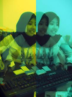 that I'm the result of a happy childhood