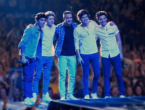 I love I believe I heart I obey I support I see I hear I listen & I feel One Direction!