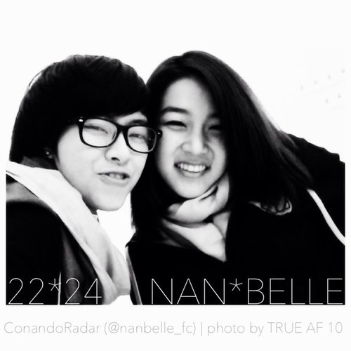 twitter fanclub ♥ update news photos of Nan Sunanta V22 & Belle Siravii V24 #AF10 We always support @Theconando @Belleaf10 :D
