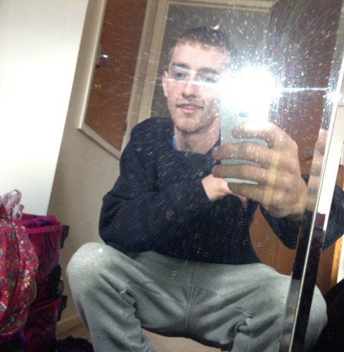 Chilling at yard mandem, CHRONICALLY'BLAZED!