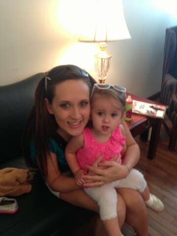 Mother & Fiancee... I love my little family.