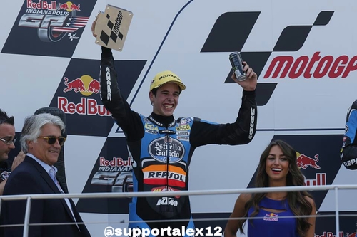 Twitter de apoyo a Álex Márquez. Piloto en el equipo Estrella Galicia 0,0 de la categoría de Moto3 en el campeonato del mundo de Moto GP.
