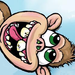 US Veteran, SVA grad, creator and cartoonist for Wacky Monkeys webcomic, an online graphic novel.