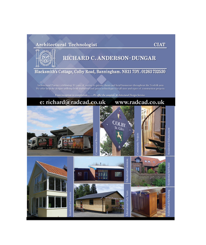Bespoke Architectural Design Service from Idea Conception through to Completion on Site including Land/Building Surveys, L.A. Appros & Certification