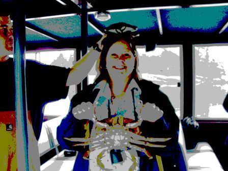 Professional Crab Fisherwoman...not