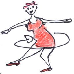 The real dogpossum. DJ, dancer, bossy pants. 
Just the music and dancing stuff.