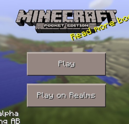 Here to inform you on minecraft PE news