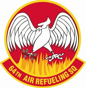 The 64th Air Refueling Squadron is an Active Duty Associate Squadron of the 157 Air Refueling Wing located. We fly the Boeing KC-135R Stratotanker