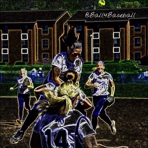 Life was throwing curveballs at me left and right so God gave me a bat and showed me how to swing.