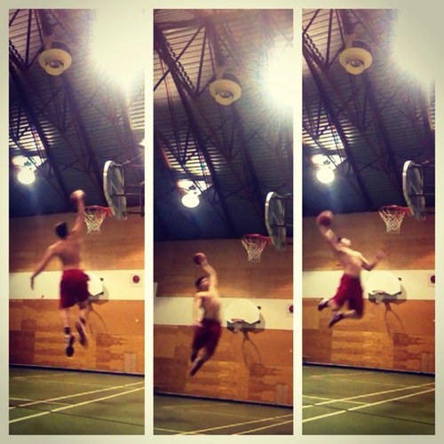 I got this basketball stuff on lock, this aint nothing!