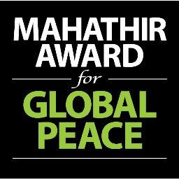 The Mahathir Award for Global Peace was founded by Tan Sri @limkokwing, who is also the Founder and President of @Limkokwing_MY