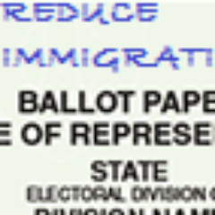 The REDUCE IMMIGRATION write-on campaign encourages Australians to use ballot papers to convey support for policy change to reduce excessive immigration.