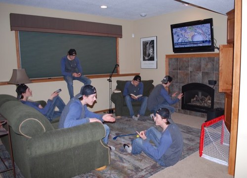 I like hockey.
Drive for the show, putt for the eight.
