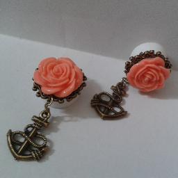 Pretty Plugs for holey ears!
