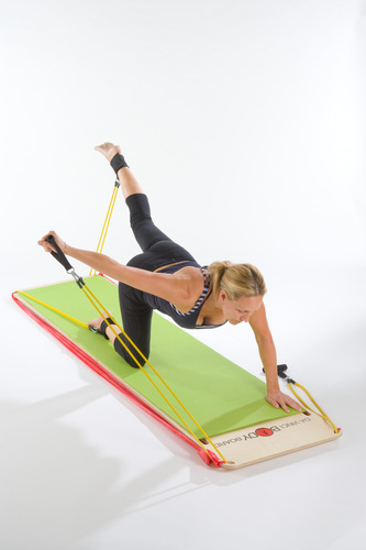 A unique opposing-tension fitness system that provides a full-body workout in 20 minutes. Builds strength and cardio and creates long, lean muscles.