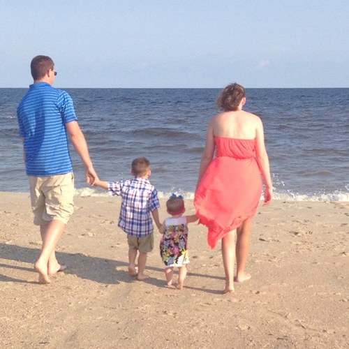 I am a wife and mom of two. I have an amazing husband and I have a 4 year old son and 1 year old daughter.  I'm a third grade teacher at Carroll Elementary.