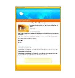 News about products and services related to Newsletters, newsletter templates, newsletter production and distribution