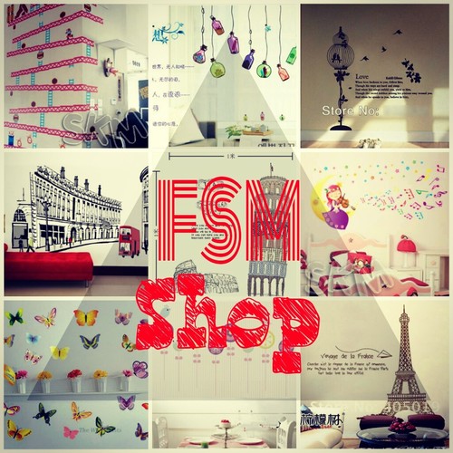 TRUSTED!! wallsticker, jam tangan, tas dll.Come on join with us and grab it fast!